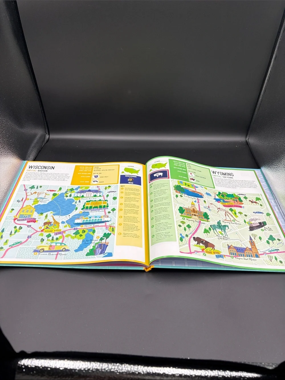 State Capitals Hardcover Book